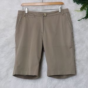 Bugatchi Bermuda Khaki Shorts 10